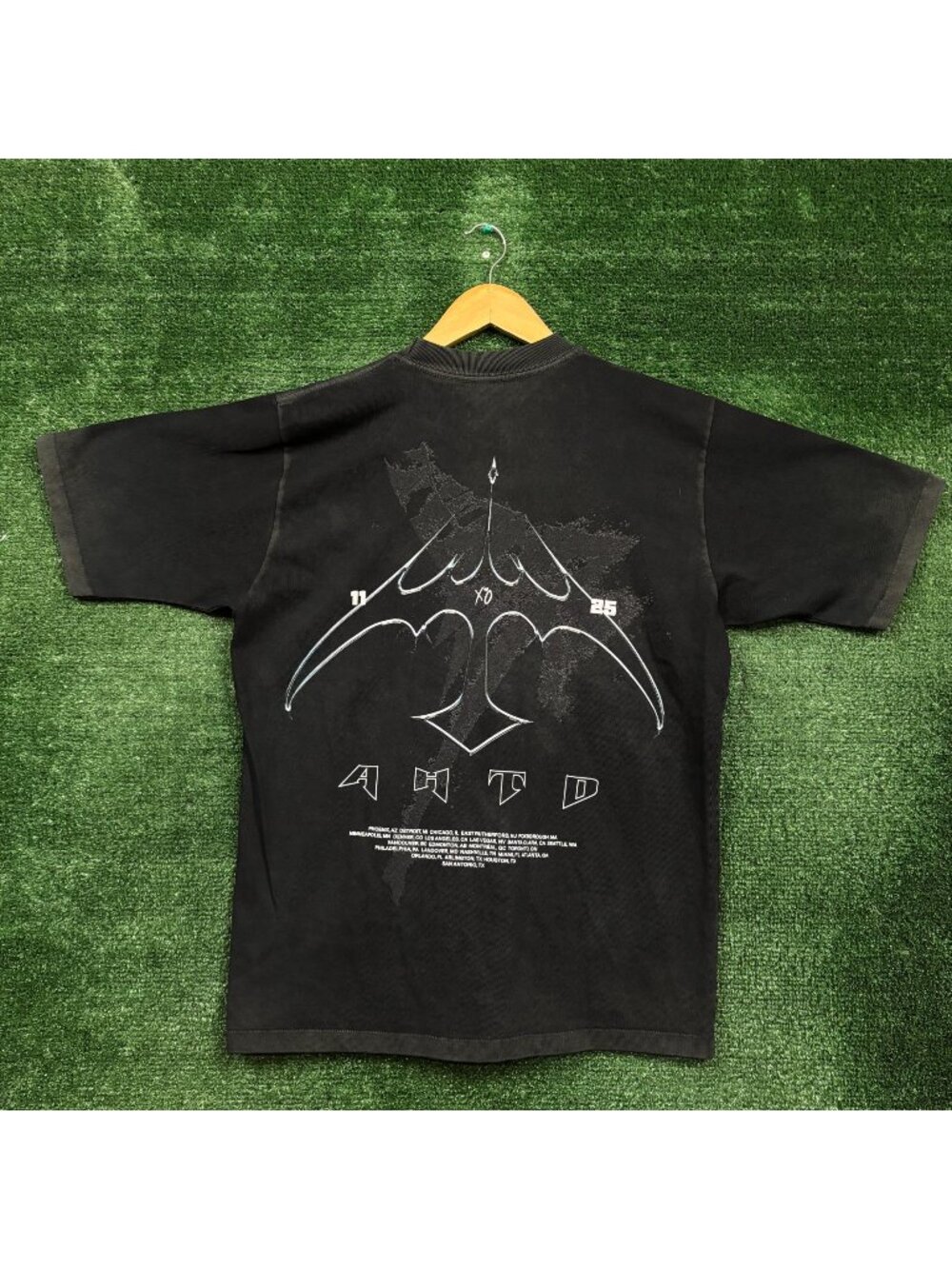 XO The Weeknd After Hours Til Dawn 2025 Tour Oversized T-Shirt Size Small